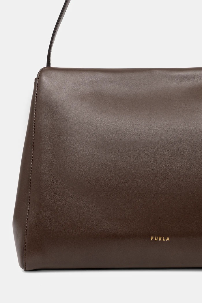 Kožna torba Furla smeđa WB01804.BX4185.4284S