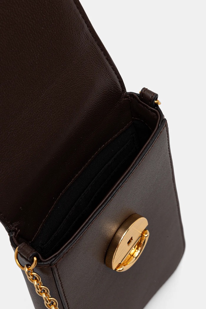 Geantă de piele Furla maro WE00802.BX3104.2460S