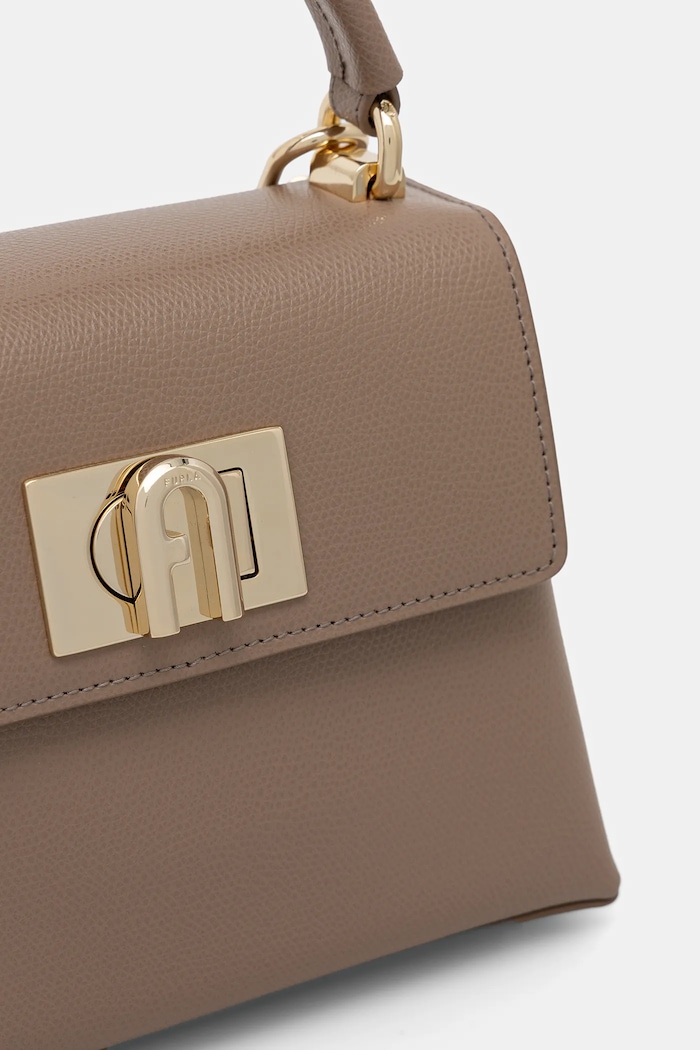 Furla geantă de piele bej WB00109.ARE000.1257S