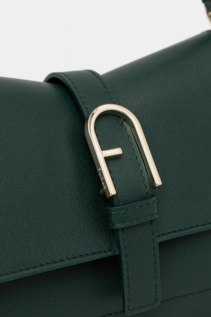 Akcesoria Furla torebka skórzana WB01032.BX2045.4282S zielony