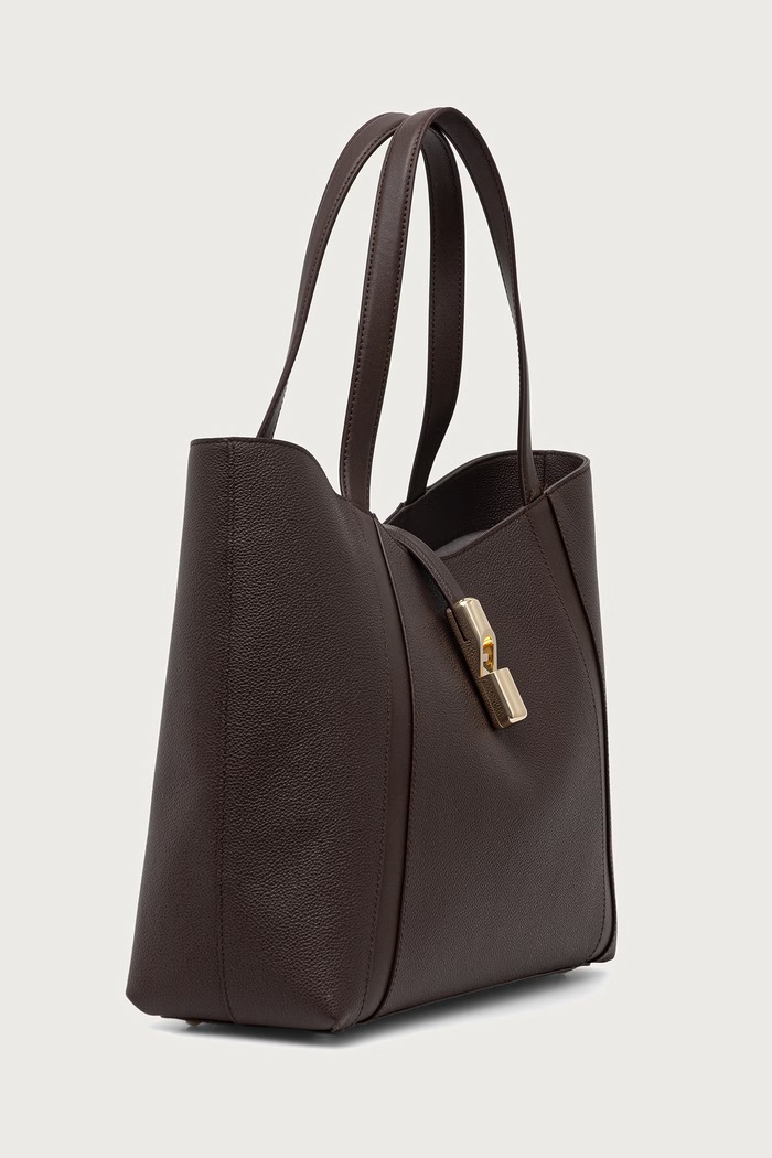 Furla Torebka shopper damska skórzana WB01788.BX3353.2460S brązowy AW25