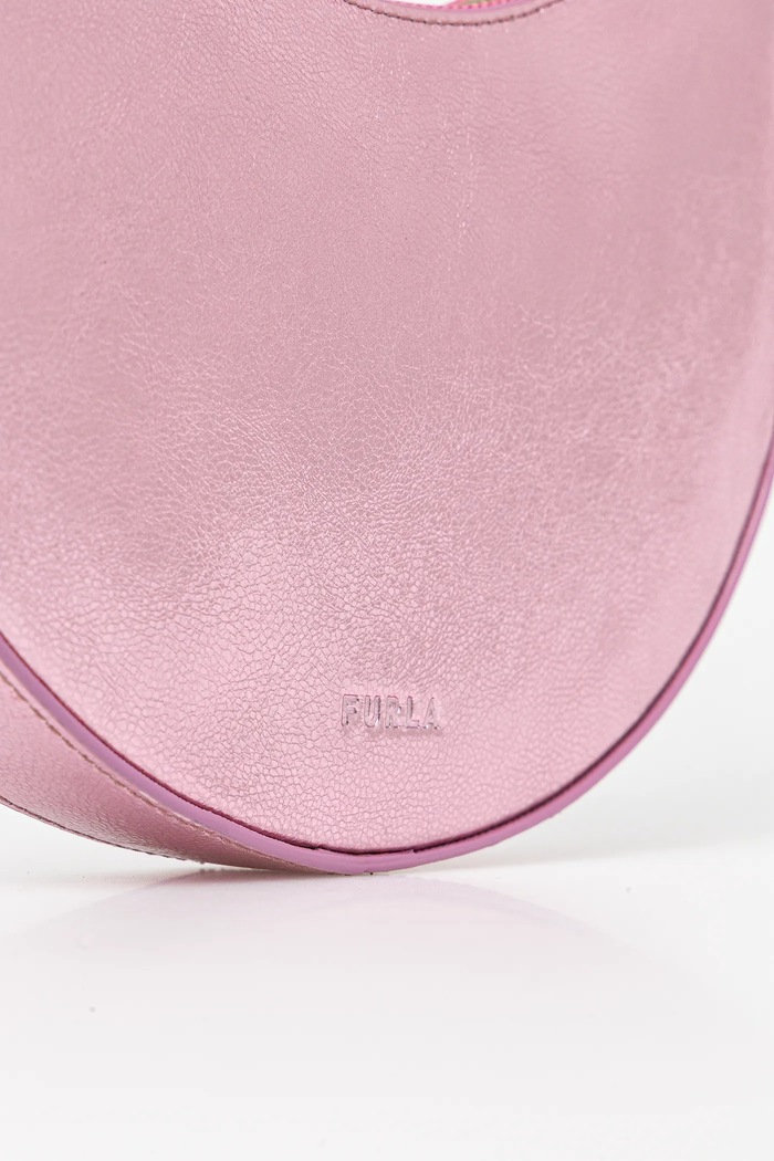 Usnjena torbica Furla roza WE00649.BX4150.4148S