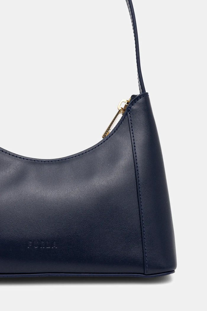 Doplnky Kožená kabelka Furla WB00863.AX0733.4533S tmavomodrá