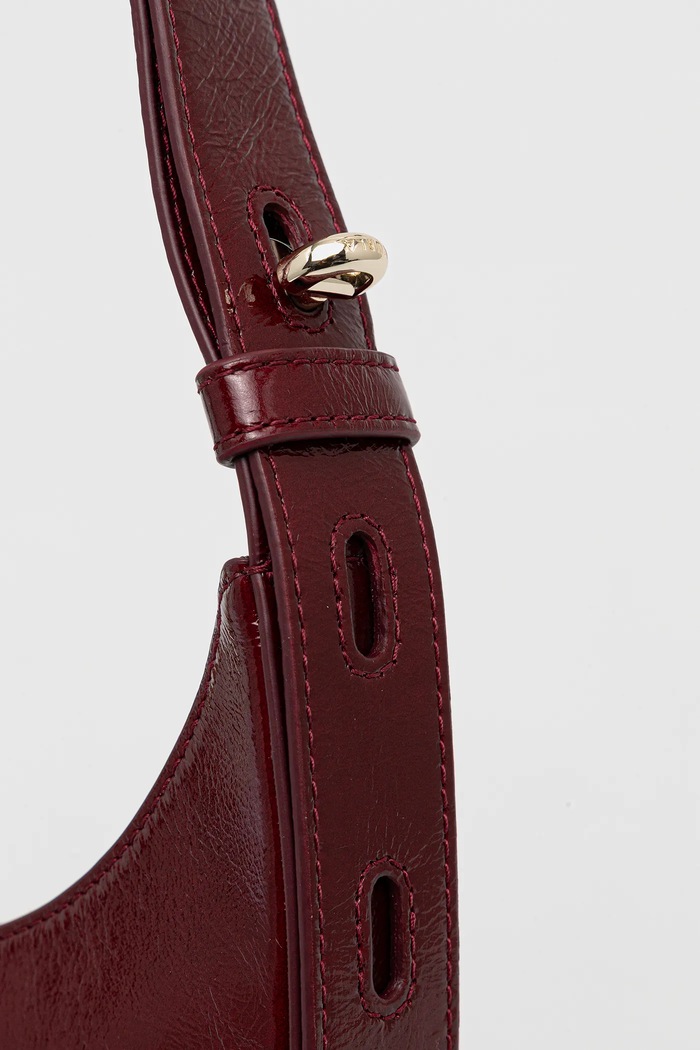 Kožená kabelka Furla burgundské WE00649.BX4100.0053S