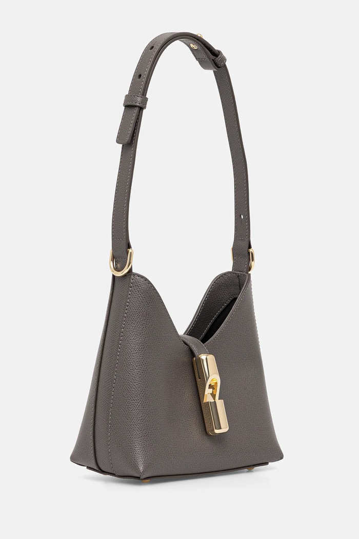 Furla torebka skórzana WE00820.ARE000.4283S szary AW25