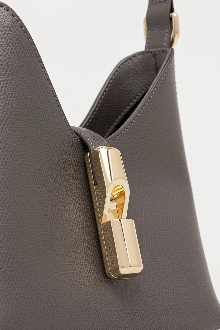 Furla torebka skórzana szary WE00820.ARE000.4283S