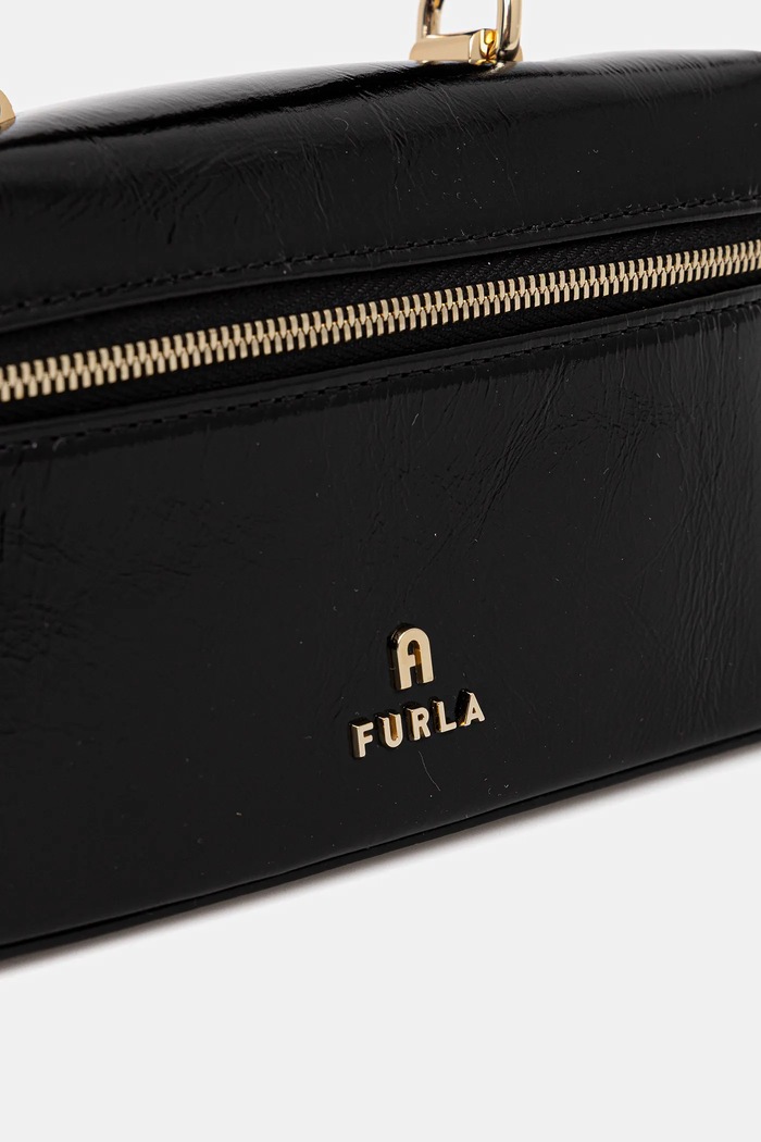 Akcesoria Furla torebka skórzana WE00625.BX4100.O6000 czarny