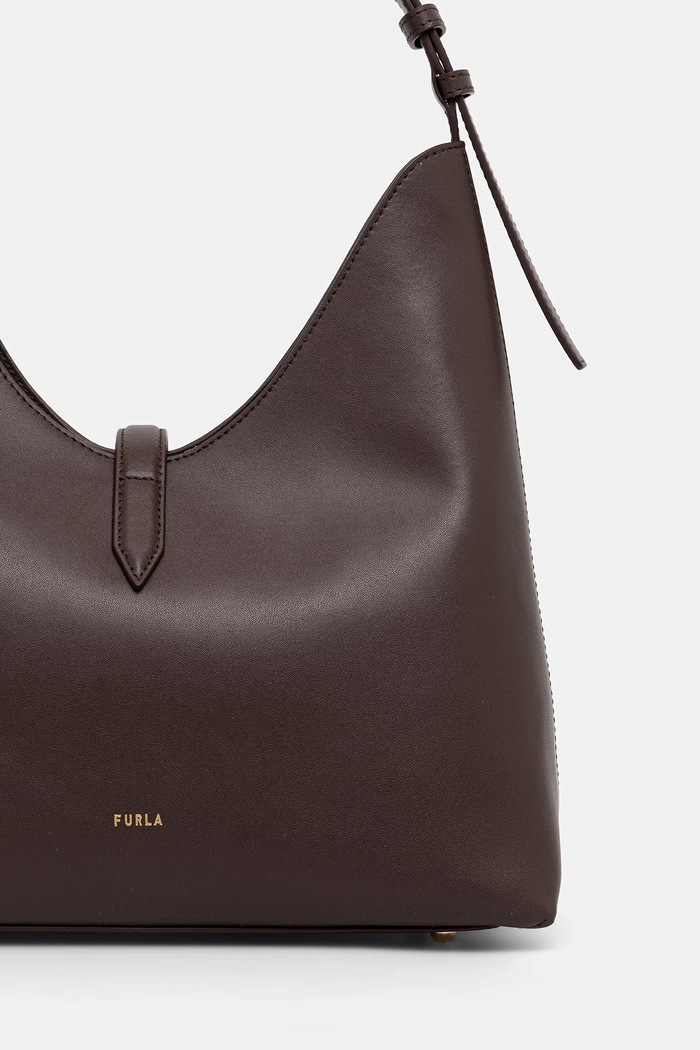 Akcesoria Furla torebka hobo damska skórzana WB01499.BX3104.2460S brązowy