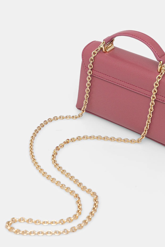 Doplňky Kožená kabelka Furla WE00423.ARE000.4147S růžová