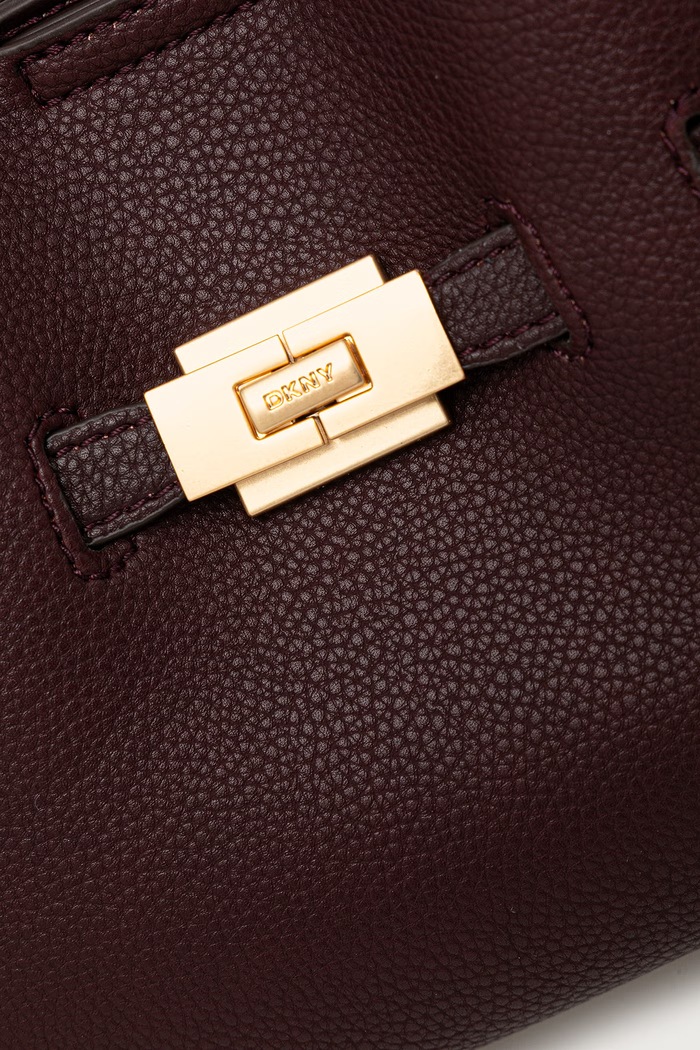 Torebka crossbody damska z imitacji skóry BRYAR DKNY R52DAK44 bordowy