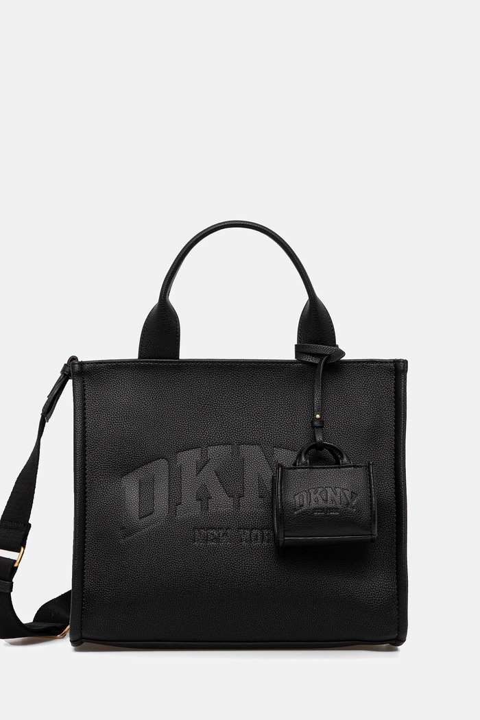 DKNY geantă crossbody pentru femei HADLEE uni negru R53AAR57