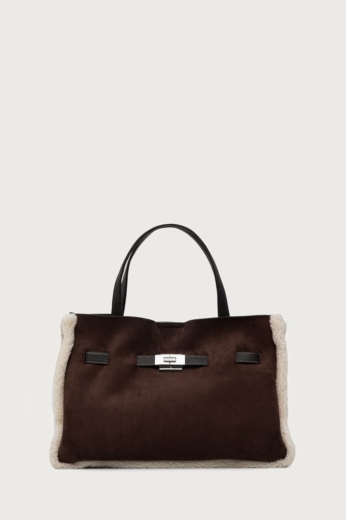 DKNY Torebka shopper damska BRYAR brązowy R53DMK43