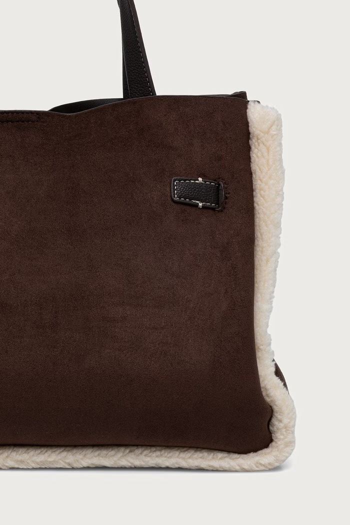 Akcesoria DKNY Torebka shopper damska BRYAR R53DMK43 brązowy