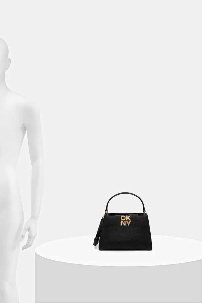DKNY torebka crossbody damska skórzana FOSTER R52D1L93 czarny