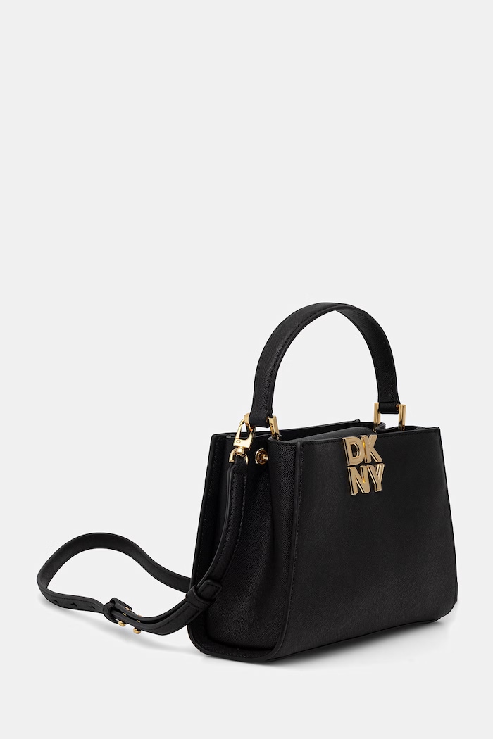 DKNY torebka crossbody damska skórzana FOSTER R52D1L93 czarny AW25