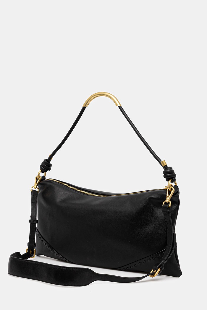 Accesorii ERMANNO Firenze geantă de piele 12401940 negru