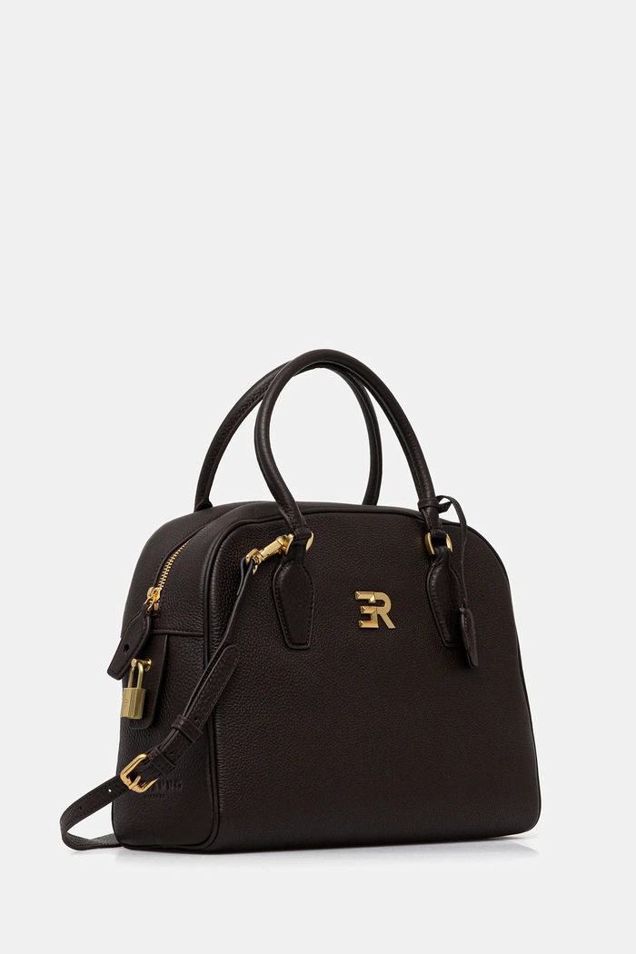 ERMANNO Firenze geantă de piele 12401948 maro AW25
