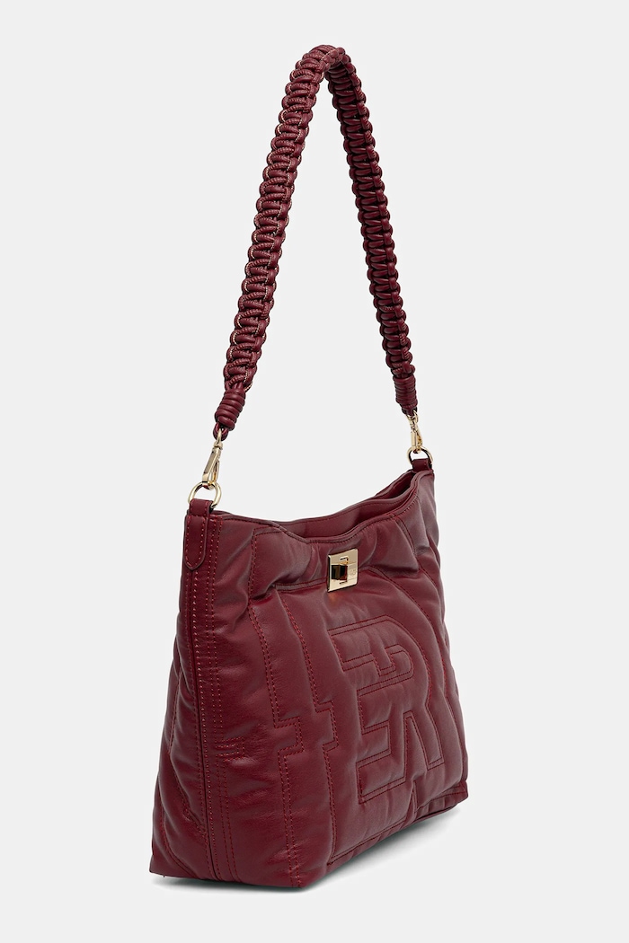 ERMANNO Firenze geantă 12401969 burgundia AW25