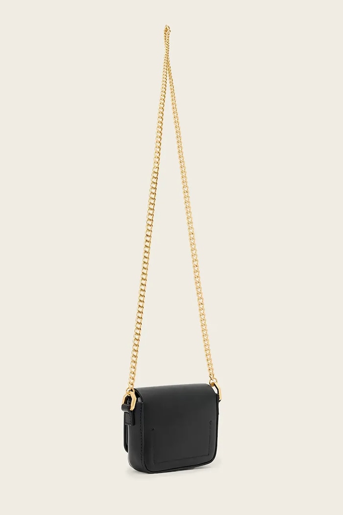 Аксесоари Кожена чанта AllSaints ETTA W340XD черен