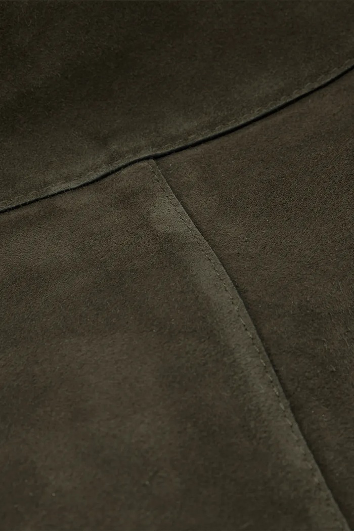 AllSaints Geantă de mana din piele întoarsă LUNA W388XD