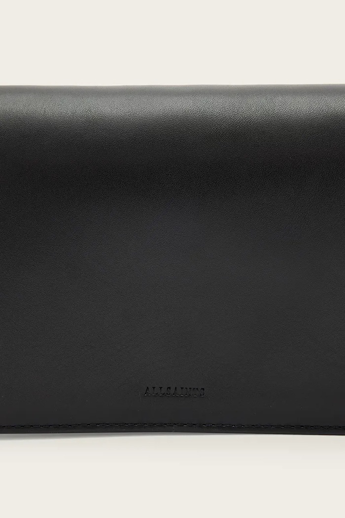 Kožená kabelka AllSaints MAEVE W268XD