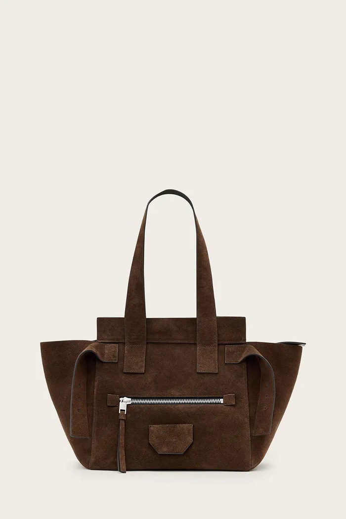 AllSaints Bőr táska PEREZ barna W393XD