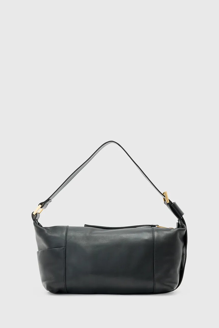 Doplnky Kožená kabelka AllSaints VEGA W195XD čierna