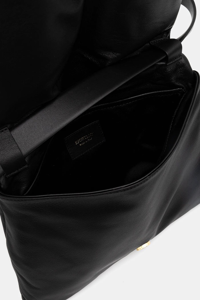 Кожаная сумочка Sportmax SOFFY 2522516016600 чёрный