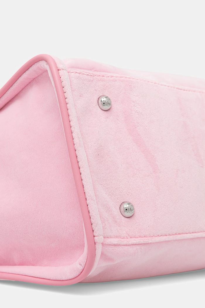 Juicy Couture torebka shopper damska welurowa Iris Velvet BIJIR8944WZC