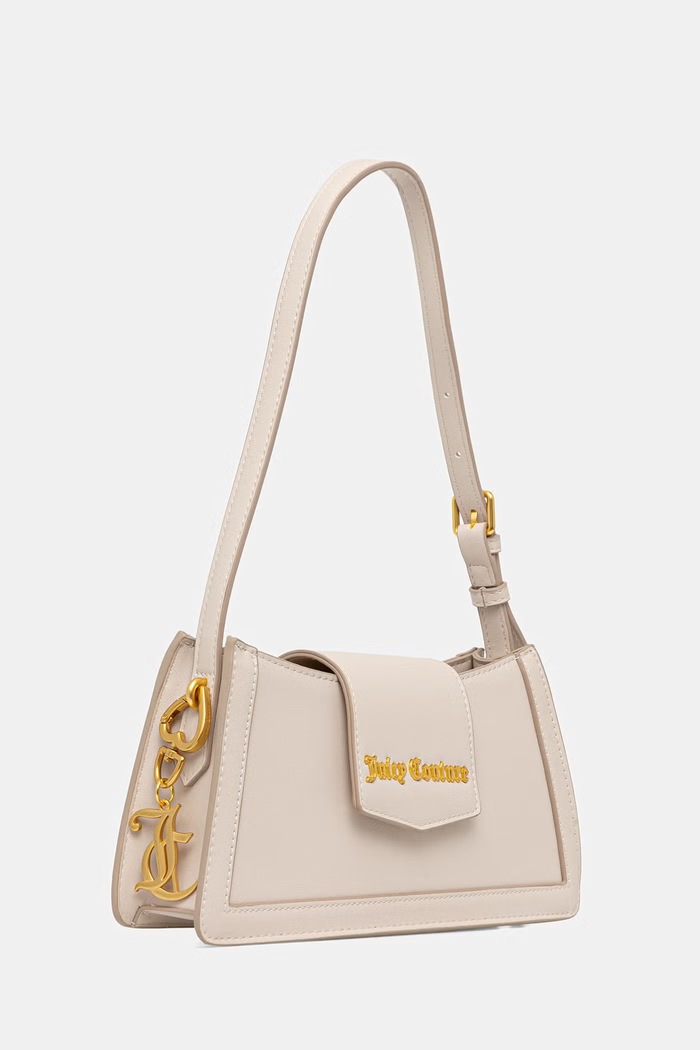 Juicy Couture kabelka typu baguette dámska z imitácie kože Lily BIJLL8952WVP béžová SS26