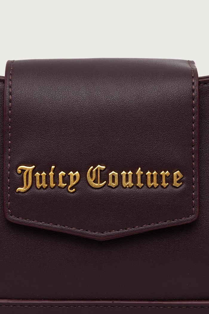 Torebka bagietka damska z imitacji skóry Lily Juicy Couture BIJLL8952WVP fioletowy