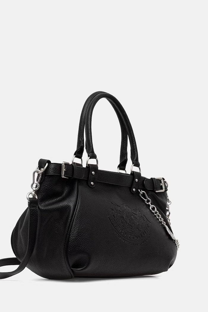 Juicy Couture torebka crossbody damska z imitacji skóry Twig Narrative BIJTG8992WVP czarny SS26