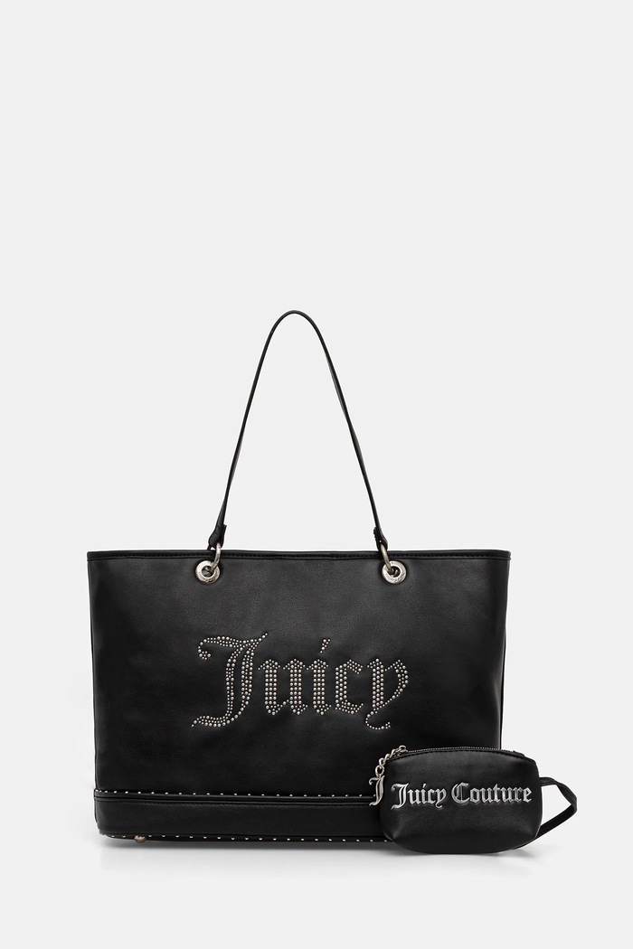 Torba Juicy Couture Kimberly natpis crna BEJQL8797WVP.NB1