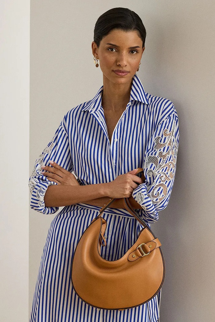 Lauren Ralph Lauren torebka skórzana 431980156