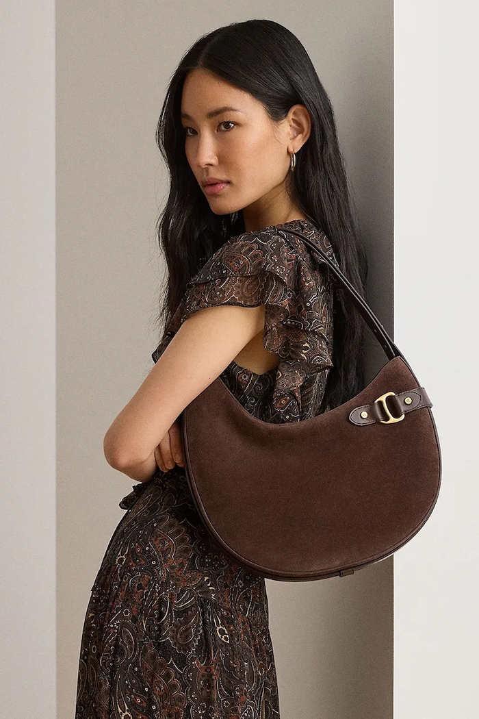 Lauren Ralph Lauren torebka shopper damska skórzana 431980157