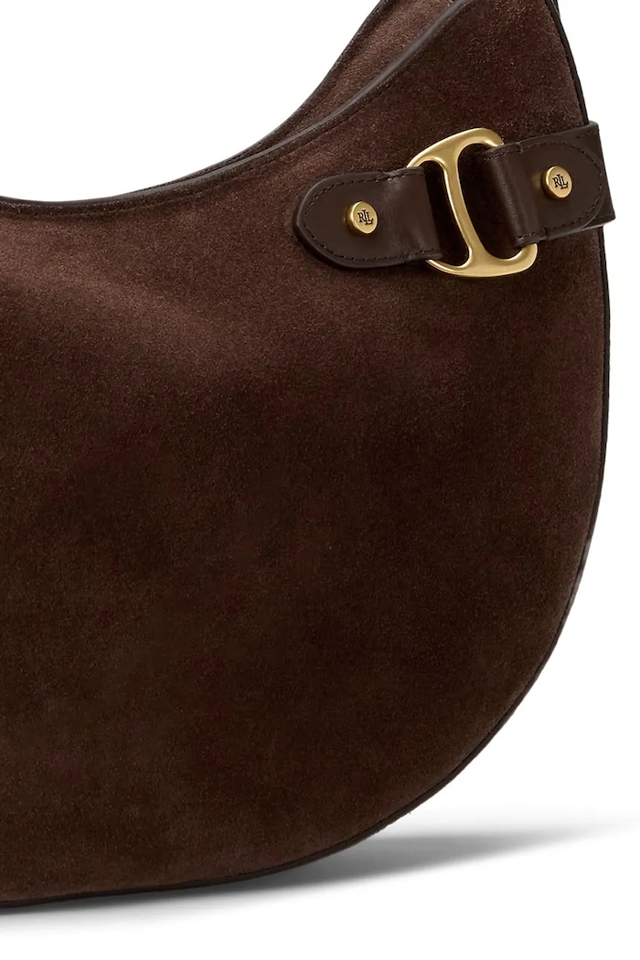 Lauren Ralph Lauren torebka shopper damska skórzana 431980157 brązowy