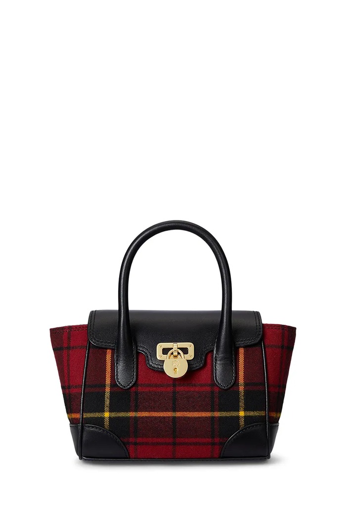 Lauren Ralph Lauren poșetă nu incape in A4 negru 431980167