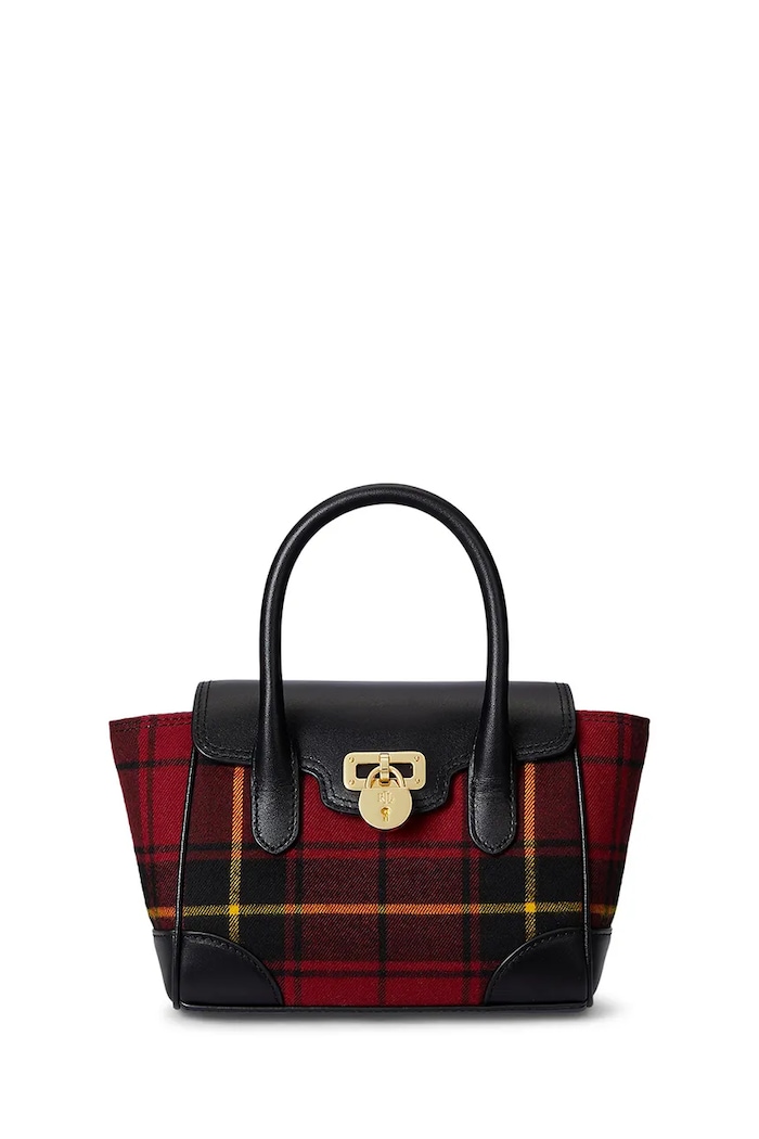 Lauren Ralph Lauren poșetă nu incape in A4 negru 431980167