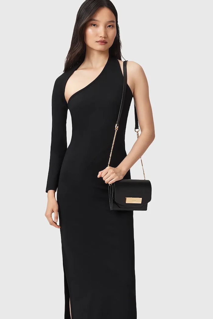 Kožna torba AllSaints ETTA W339XD