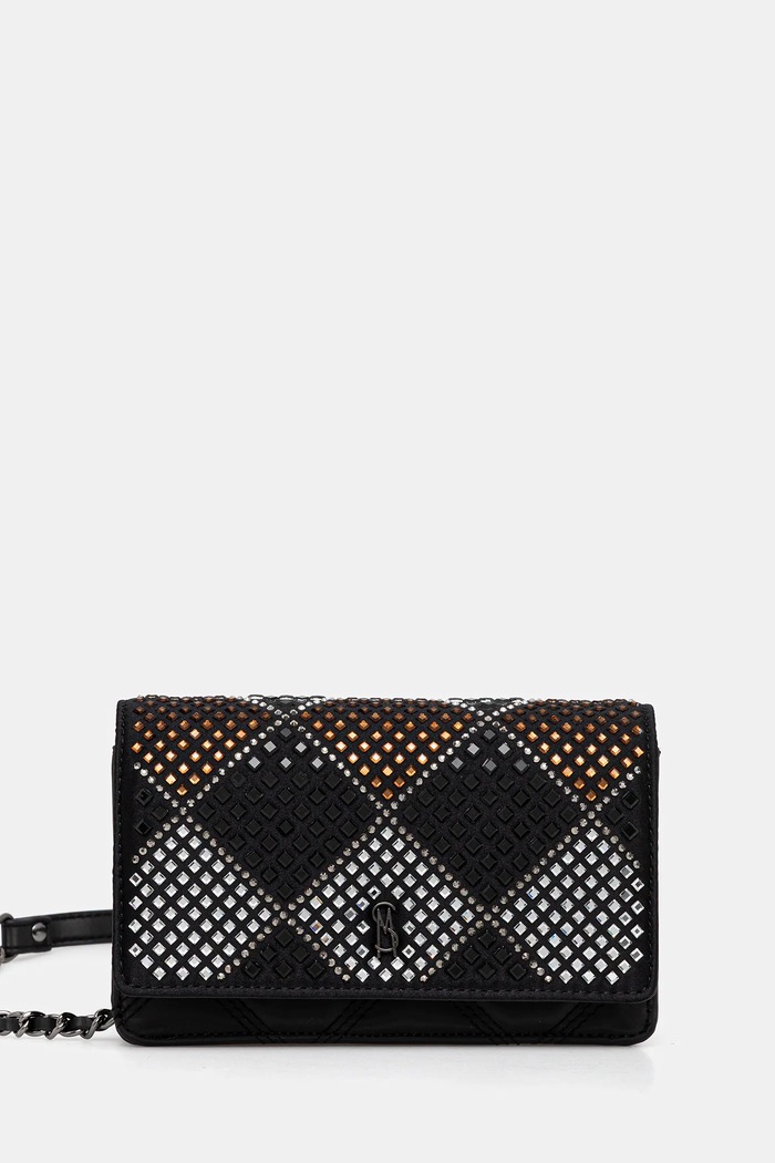 Steve Madden poșetă Baddi nu incape in A4 negru SM13001836