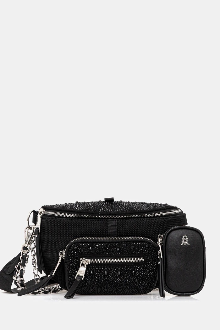 Сумочка Steve Madden Bmaxima аплікація чорний SM13000640