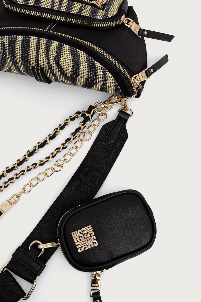 Torebka crossbody damska Bmaximas Steve Madden czarny SM13001420