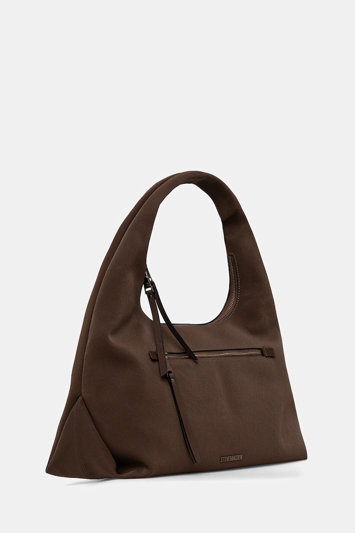 Steve Madden hobo torbica ženska iz umetnega usnja Biva-V SM13002217 rjava SS26