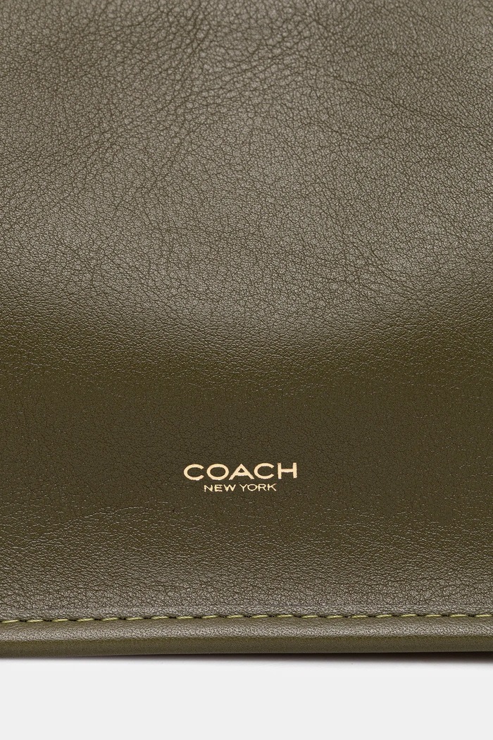 Coach geantă pentru femei, din piele Waverly verde CCC36