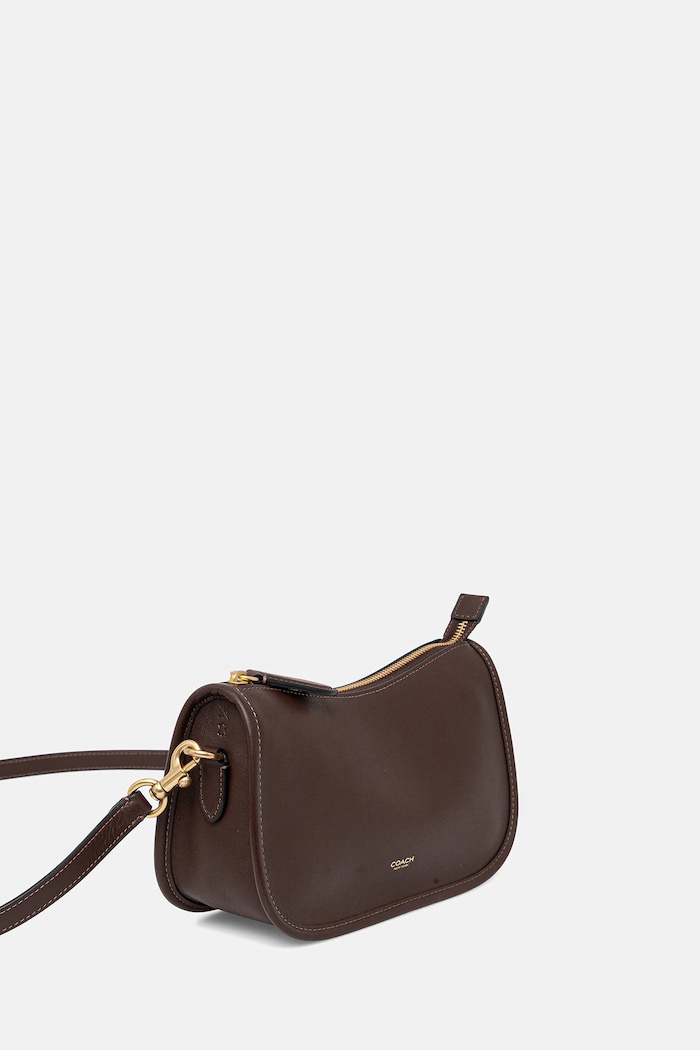 Accesorii Coach Waverly geantă damska din piele CCC36 maro