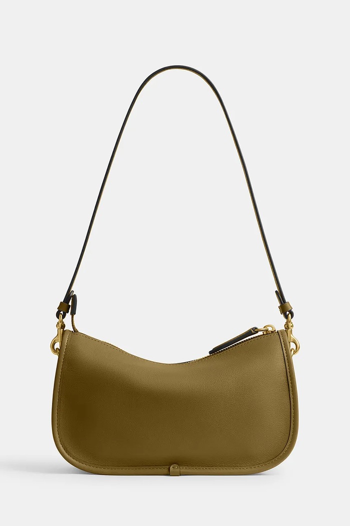 Coach Waverly geantă de damă din piele CCC36 verde SS26