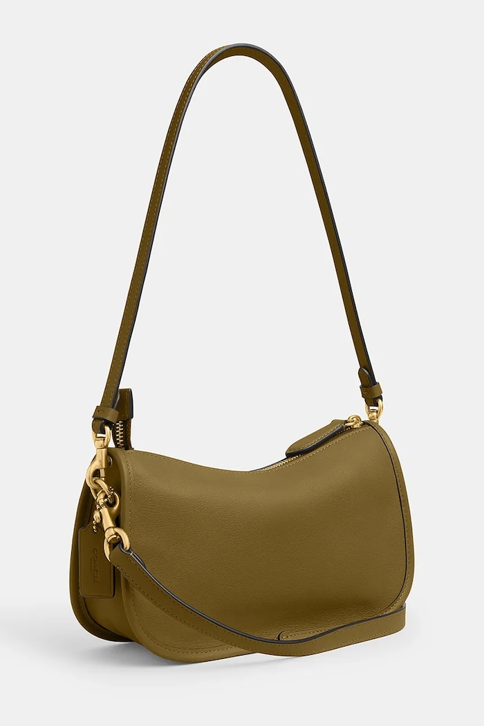 Accesorii Coach Waverly geantă de damă din piele CCC36 verde
