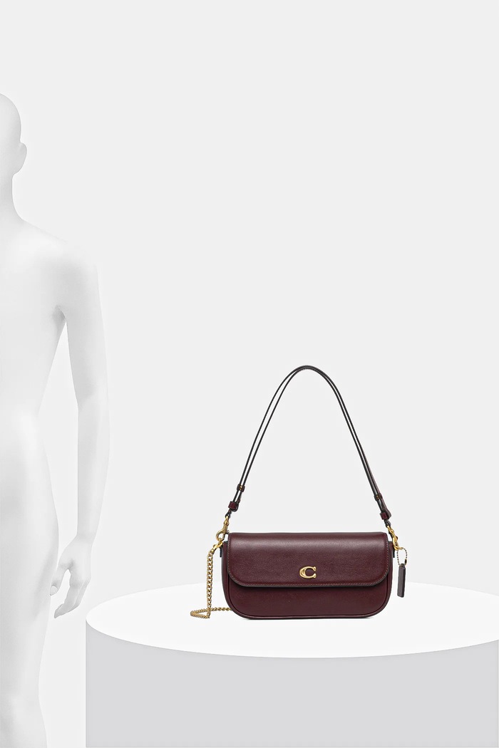 Coach Geantă de piele Brook Flap Chain Bag CAN90
