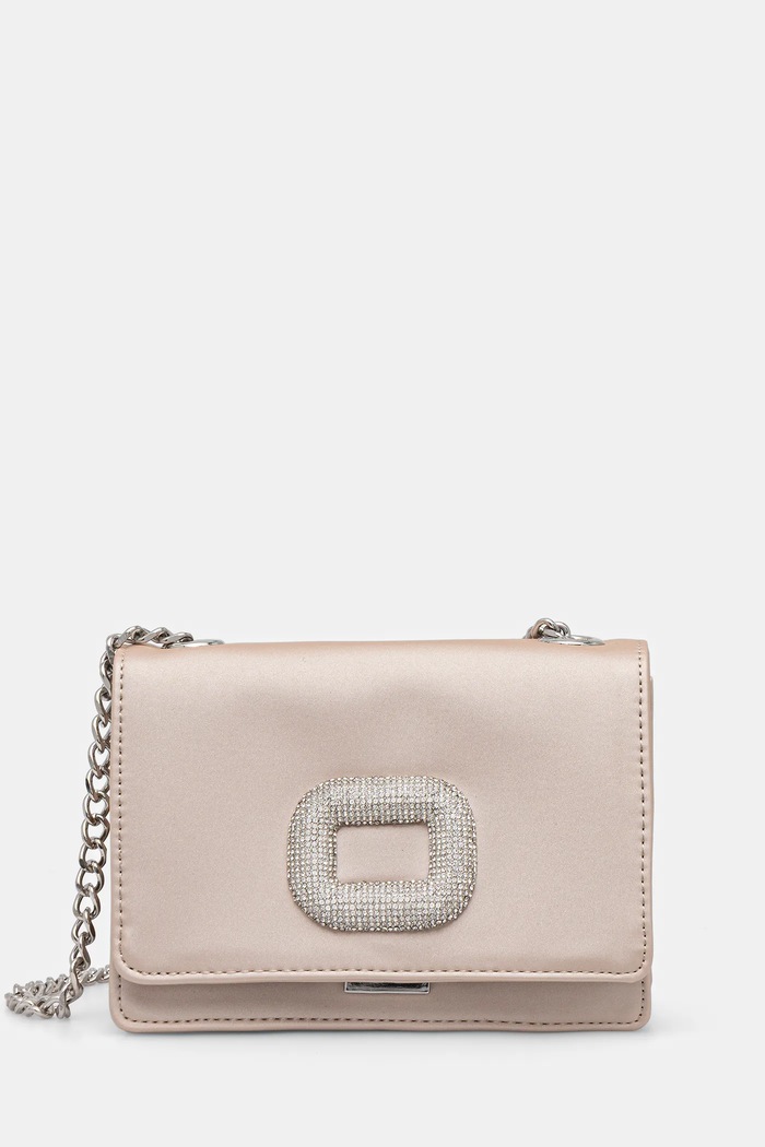 Kabelka Steve Madden Bflonne imitácia kože béžová SM13001761