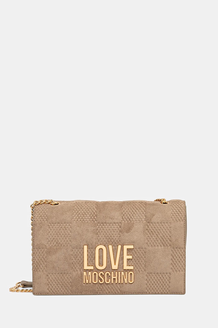 Love Moschino kézitáska szintetikus bőr zöld JC4122PP0NKB110A